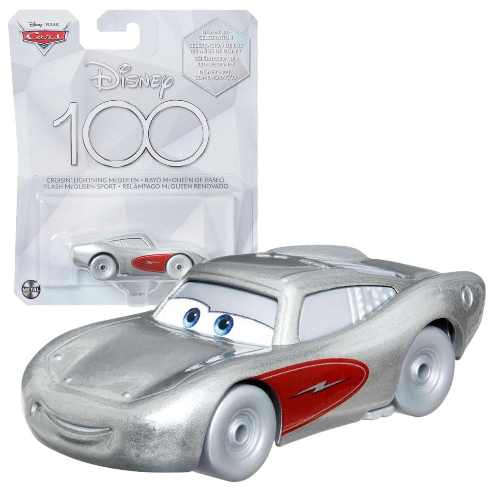 Lightning McQueen HPJ53 | Disney 100 | Disney Cars Cast 1:55 Cars