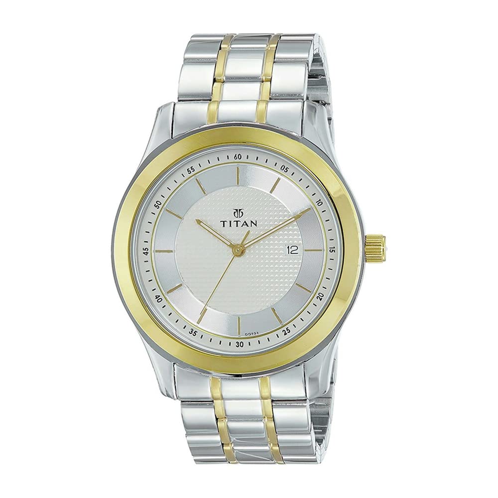 Titan Men Metal Regalia Baron Analog Champagne Dial Watch-Nl1627Bm03/Np1627Bm03, Band Color-Gold (B077YBMM35) Amazon Price History, Amazon Price Tracker