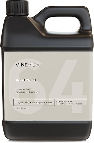 Miniatura 670 de VINEVIDA [4 onzas] Aceite de fragancia de madera de teca de caoba para fabricación de velas y fabricación de jabón, aromas de velas prémium para