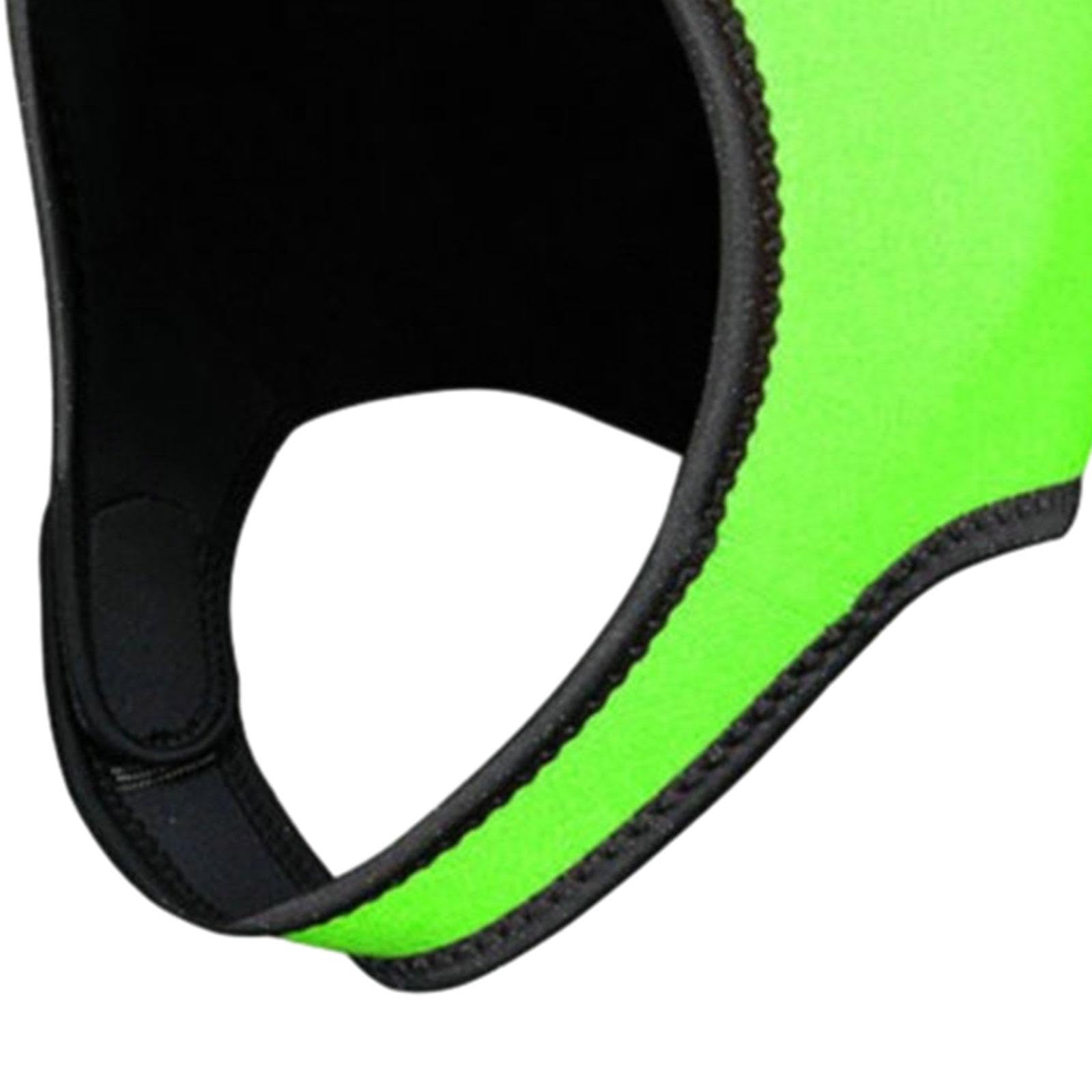 Taucherhaube Neopren Kapuze Zum Schwimmen Und Tauchen mit Kinnriemen Komfortabler für Erwachsene Und Kinder Schnell Trocknende Bedeckung für W