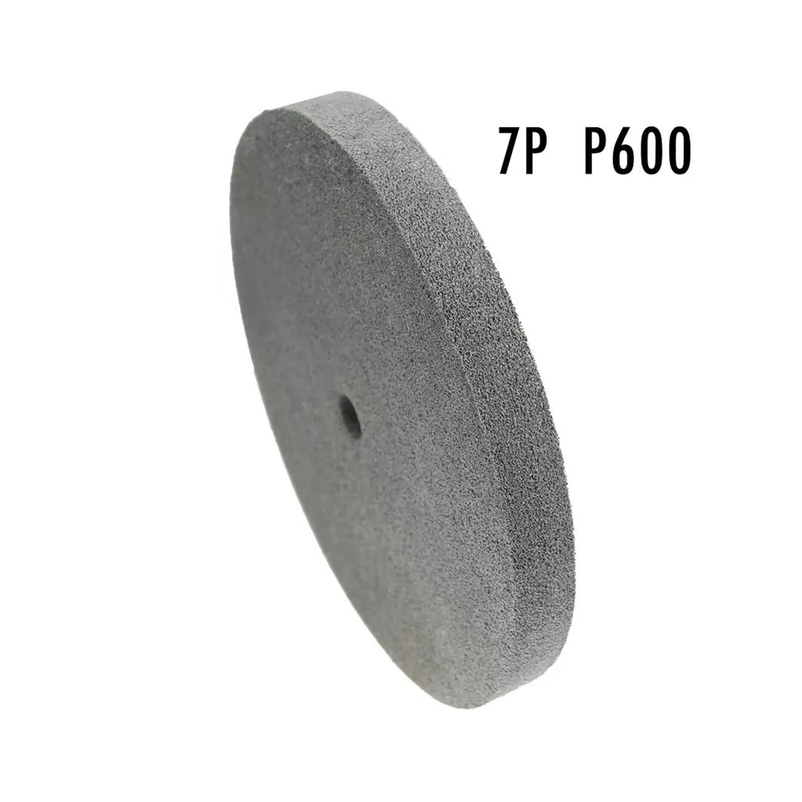 1 Rueda de Pulido abrasiva unificada de Nailon no Tejido de 250 x 25 x 20 mm con Acabado de mármol y herrajes de Acero Inoxidable(7P P240)