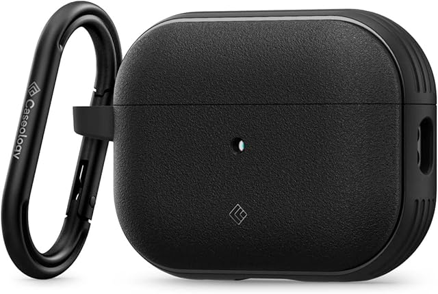 Caseology Vault Case Compatible with Airpods Pro 2 (2022) - Matte Black