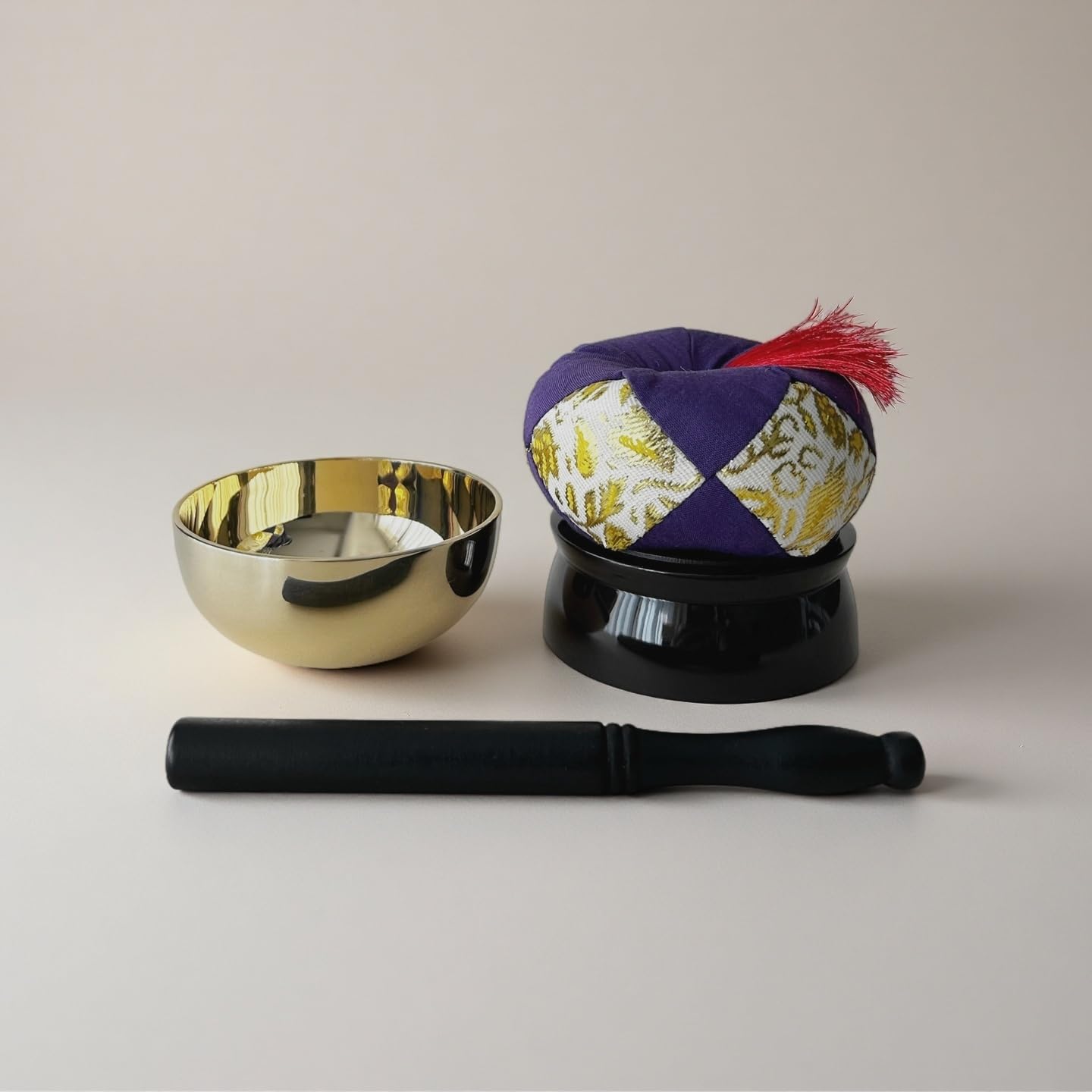 Amazon｜凛 2.5寸 おりんセット｜真鍮製・日本製｜直径約7.5cm・高さ約