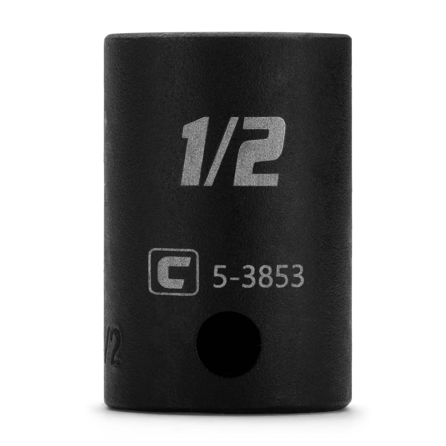 Capri Tools 1/2 in. Shallow Impact Socket, 3/8-Inch Drive, 12-Point, SAE