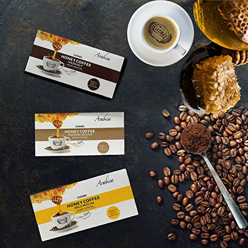 Carnes Premium Instant Coffee Mix with Honey Powder (Variety, 20 Count_3 Boxes)