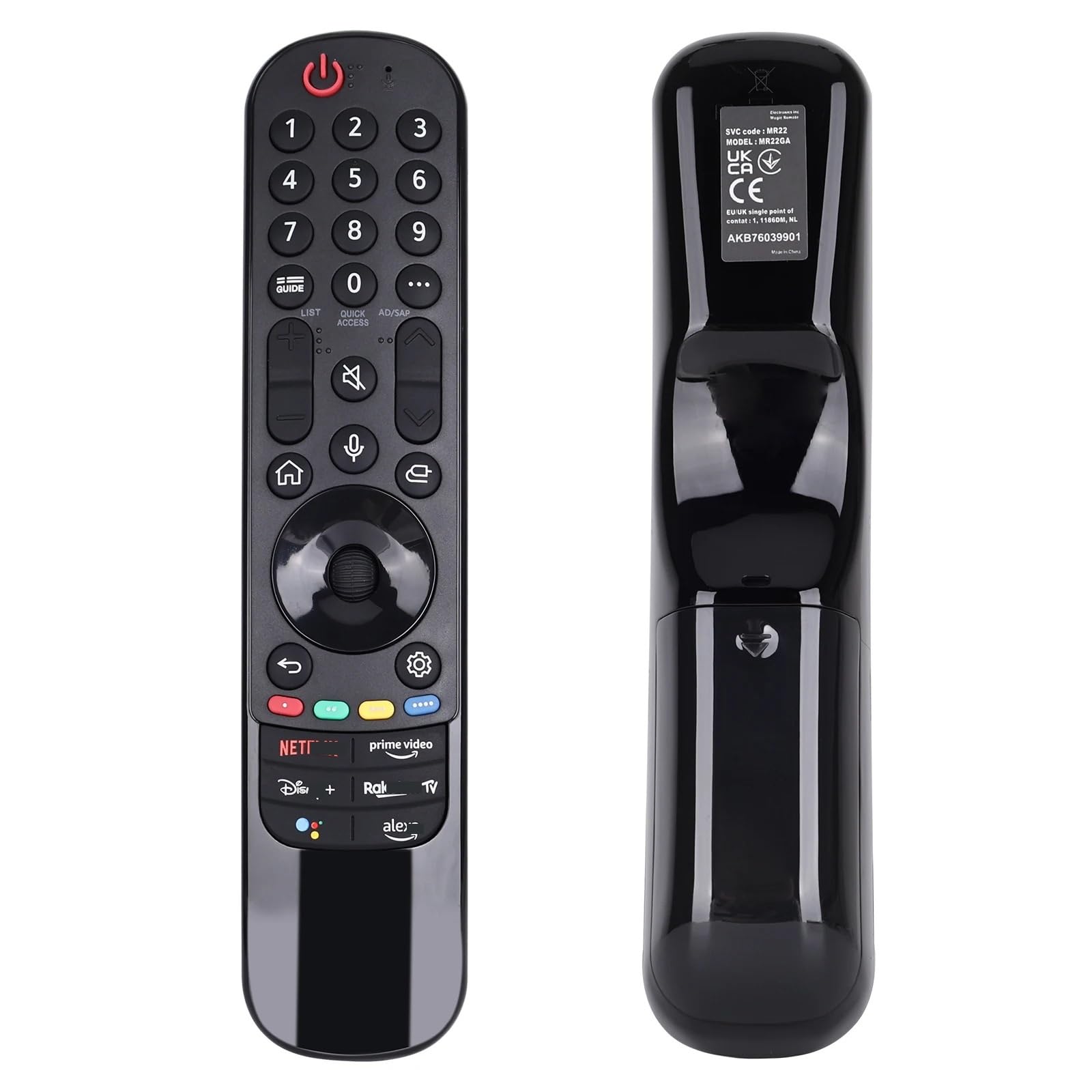 1 szt. Uniwersalny do pilota IG Magic MR18/19BA MR20/21/23/24GA | Kompatybilny z telewizorami Smart TV LED OLED LCD 4K 8K UHD(Voice)