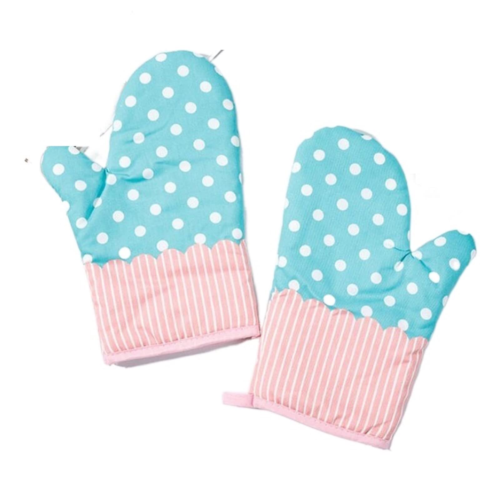 Almohadilla de Cocina Cocina Microondas Horneado Horno Agarraderas Manoplas de Horno Guantes de Cocina Mitones Guante(1)