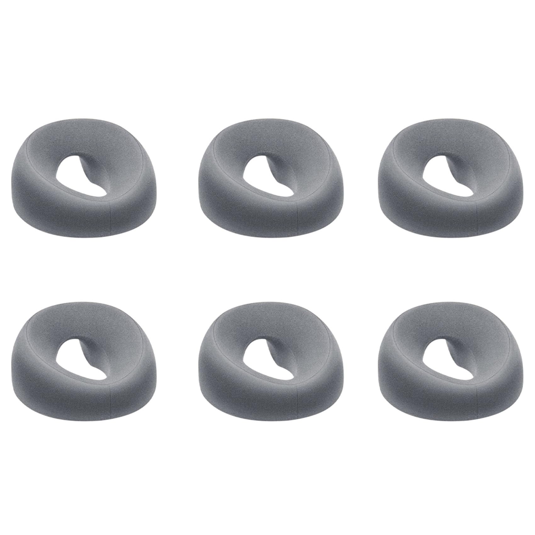 Hndhbfgrt 6X Ergonomics Lying Down Pillow Memory Foam Head Rest Support Pillow Body Massage Face Rest Pillow for Beauty Salon-A