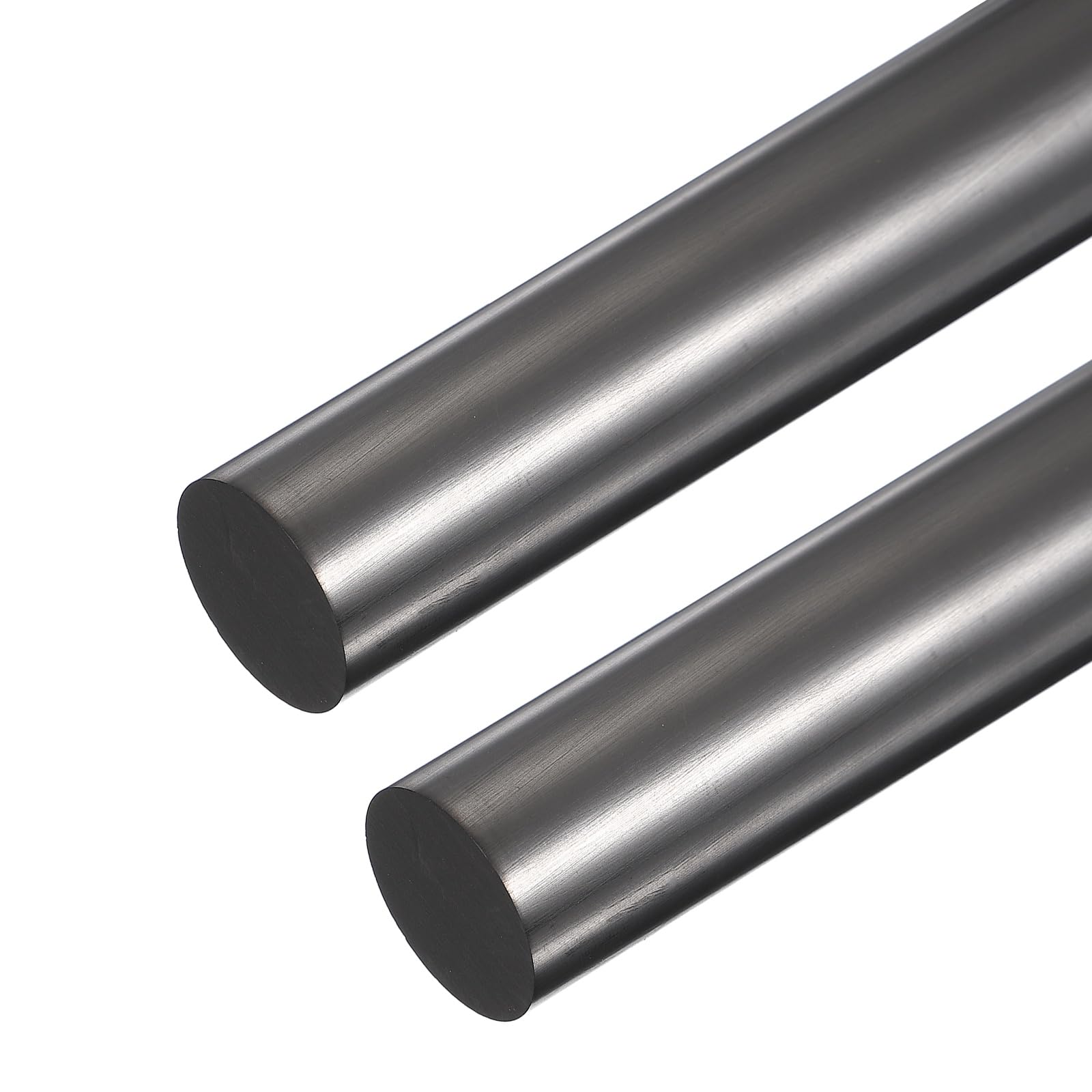 PATIKIL Graphite Stir Rod, 0.98" Diameter 5" Length Stirring Rod Graphite Sticks for Graphite Crucible Ingot Melting Casting, Pack of 2