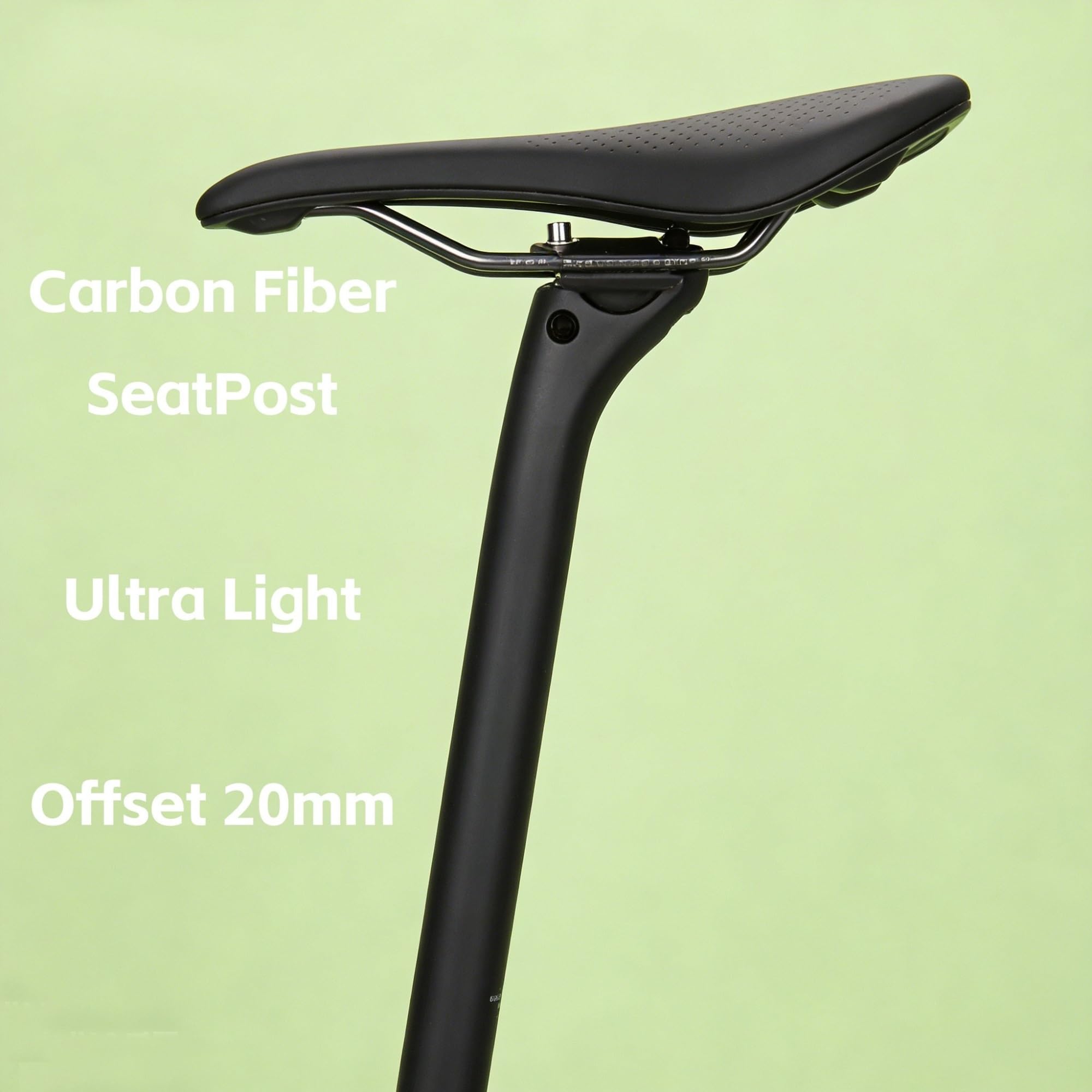 MTB E-Bike rower podsiodłowa Do słupka siodełka z włókna węglowego 27,2/30,9/31,6 mm przesunięcie Comp sprężynowa sztyca podsiodłowa