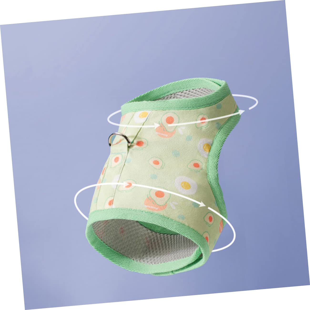 Toddmomy 3juegos Arnés y Correa para Gato con Estampado De Aguacate Chaleco De Malla para Mascotas para Paseos y Entrenamiento