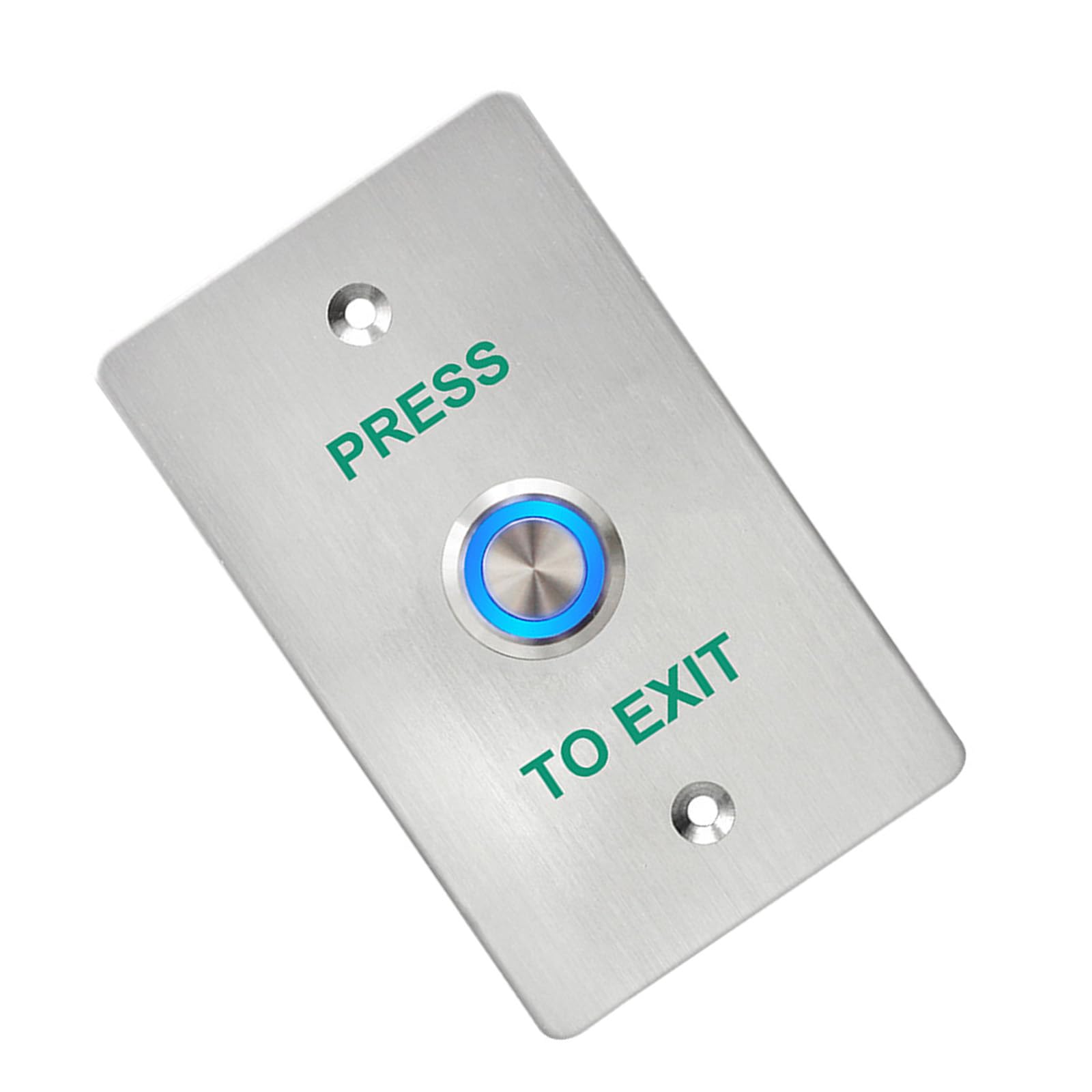 Pulsante rotondo impermeabile per campanelli in acciaio inox, facile da installare, ideale per principianti e proprietari di case e bambini