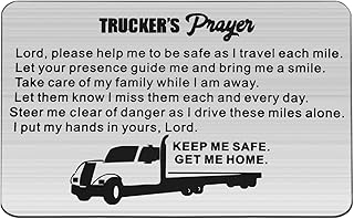 PLITI truckers prayer card