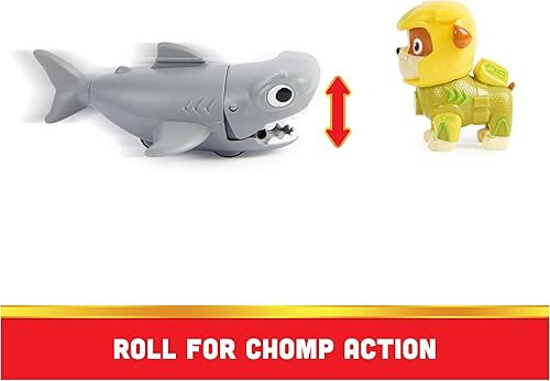 Miniatura 5 de Paw Patrol, Aqua Pups Rubble and Hammerhead - Juego de figuras de acción para niños a partir de 3 años