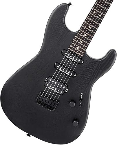 Charvel Pro-Mod San Dimas Style 1 HSS HT Sassafras Guitarra Eléctrica - Negro Satinado