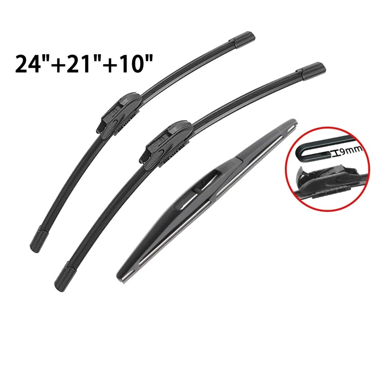 Parabrisas Escobillas Para Mitsubishi Para ASX Para Outlander Para Sport RVR 2010-2022 Limpiaparabrisas Delanteras Escobillas limpiaparabrisas delanteras