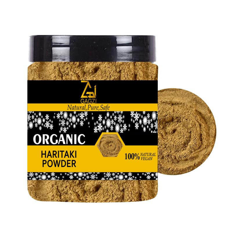 Natural Haritaki Powder 9 Oz / 255.15 Gram (Pack Of 1) - GAGZI