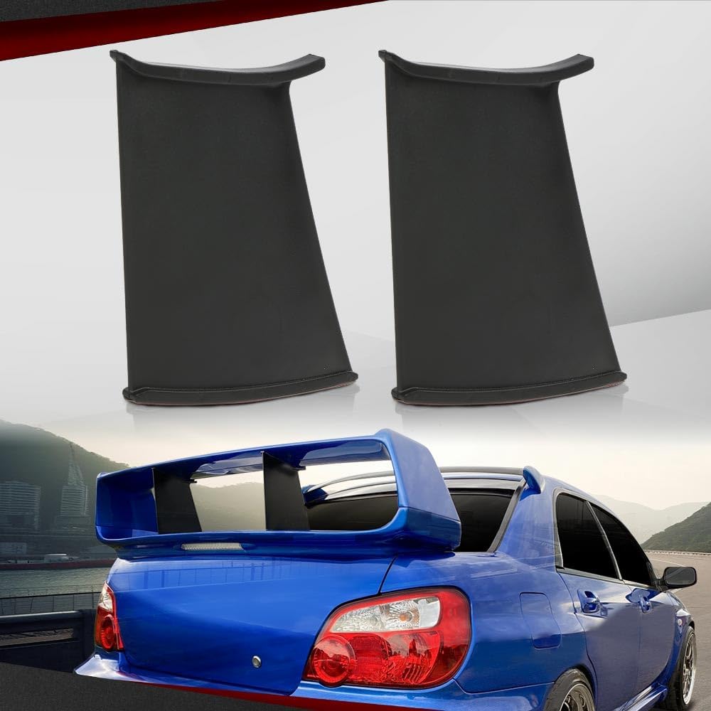 CROSSDESIGN Spoiler Wing Stiffi Support/Rally Compatible with Subaru Impreza WRX STi 2002-2007