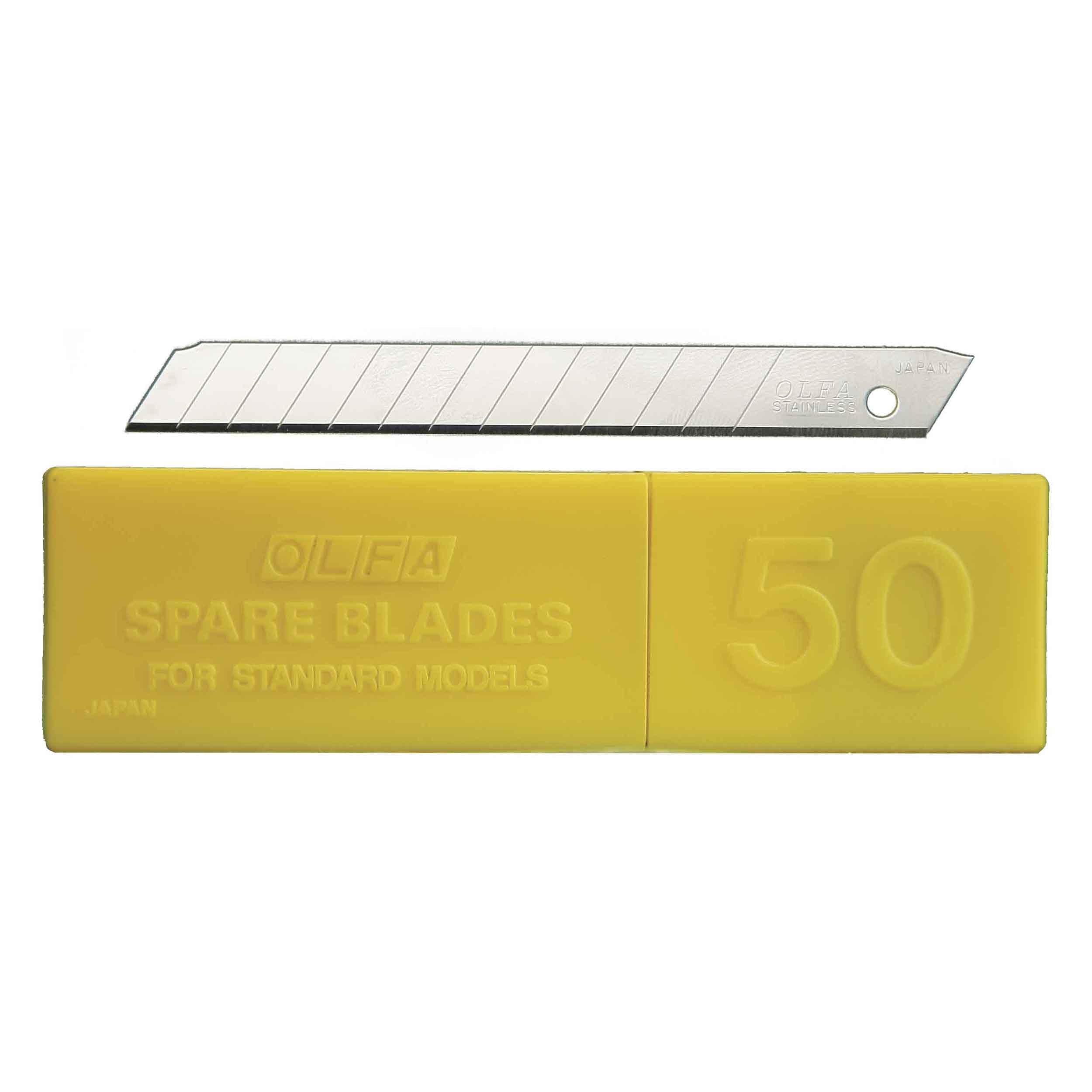 Lames en acier inoxydable pour cutter OLFA2 Install Bay OL9282 anti-rouille et coupe nette