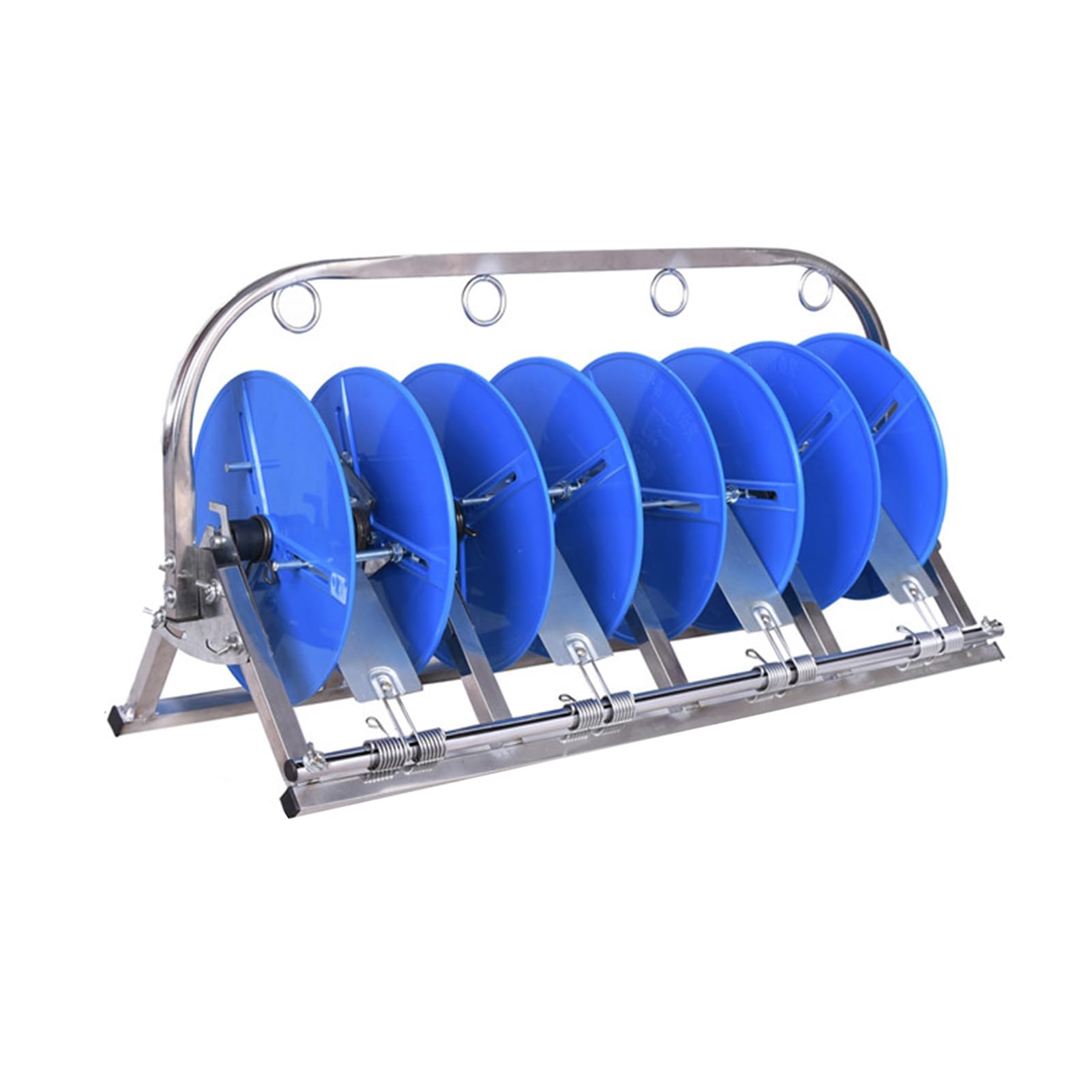 Dispensador de carretes, Estante de Alambre Plegable para carretes, Soporte de Almacenamiento de carretes de Alta Resistencia, para Uso minorista Industrial eléctrico (40 x 30 x 75