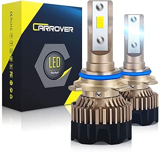 9005 HB3 LED Headlight Bulbs, CAR ROVER 60W 12000Lumens Extremely Bright 6000K CSP Chips Conversion Kit - coolthings.us