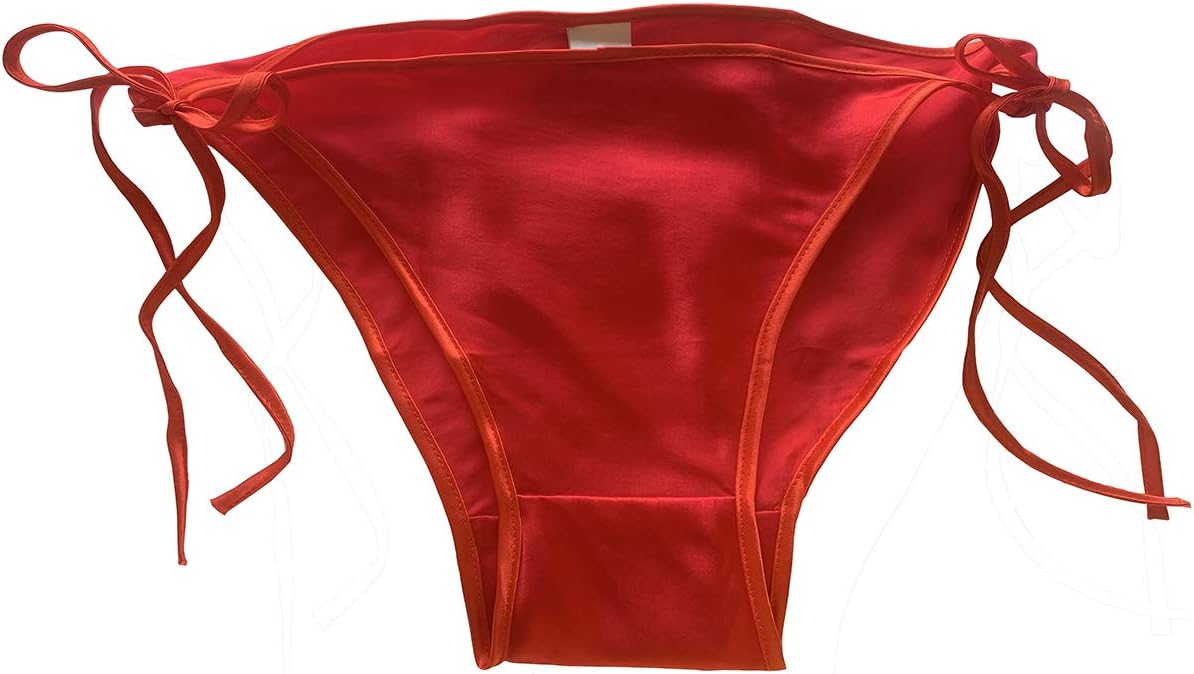 – Women's Sexy 100% Mulberry Silk Thong Lingerie G-String Underwear Panties Briefs