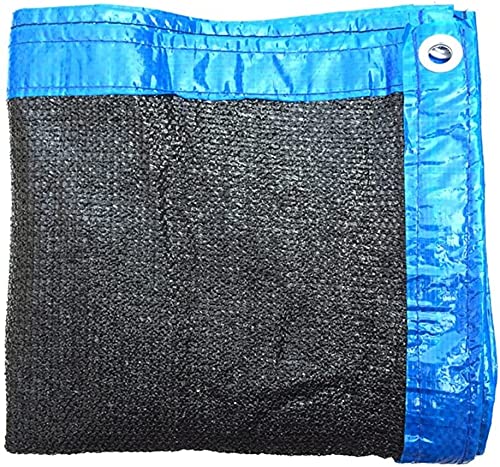 Malla de polietileno negro para sombrear el jardín y refrescar patios con aislamiento RJH
