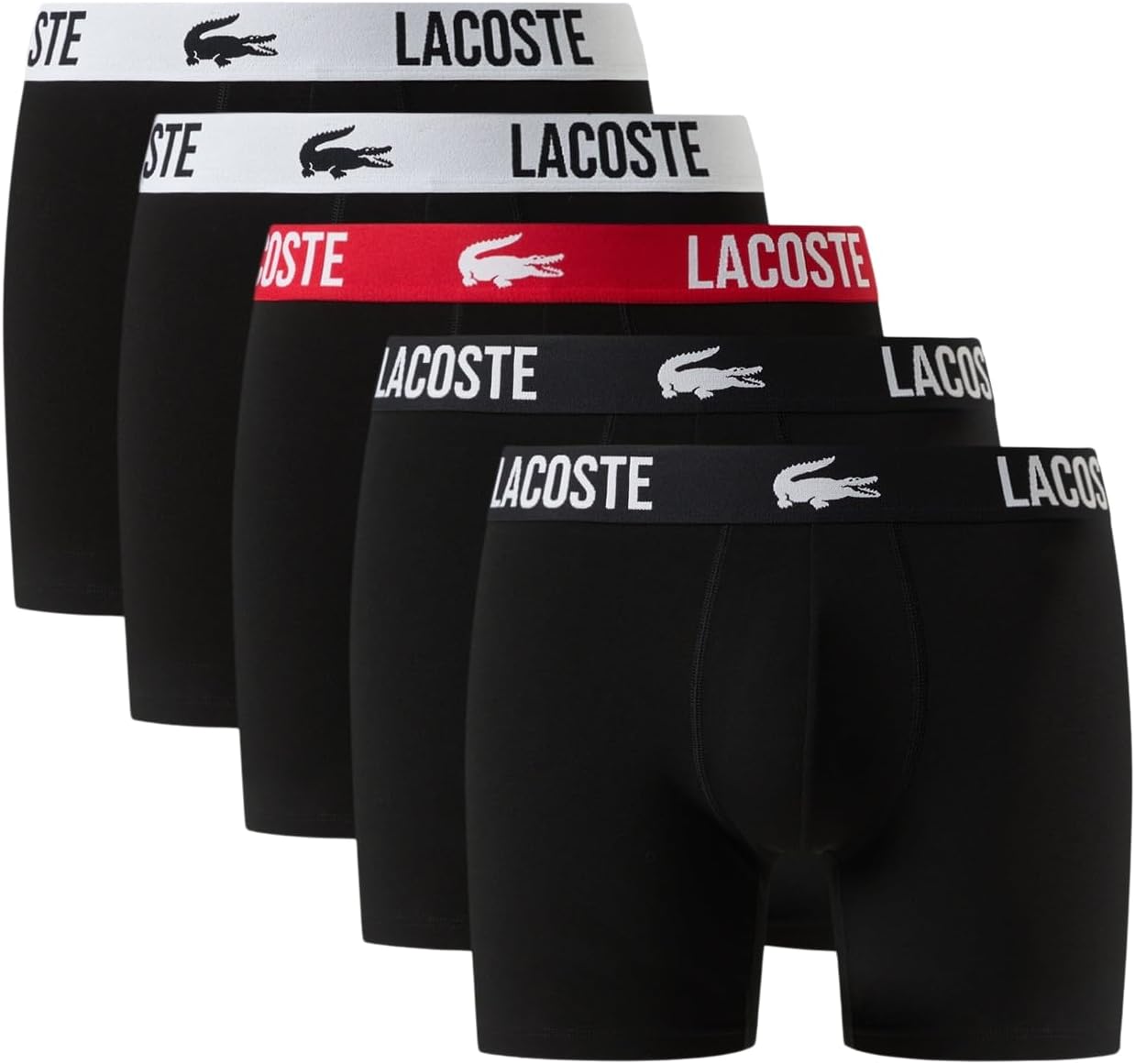 Lacoste Men's 3 Pack Boxer Briefs