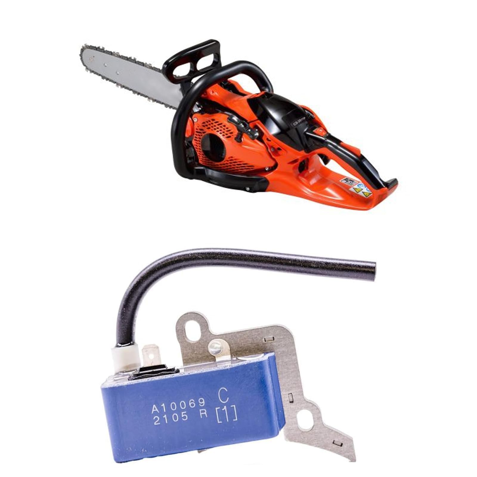Bobina di accensione P021050161 compatibile con ECHO CS-2511P CS-2511T OPPAMA A10069, sostituisce P021050161 A10069