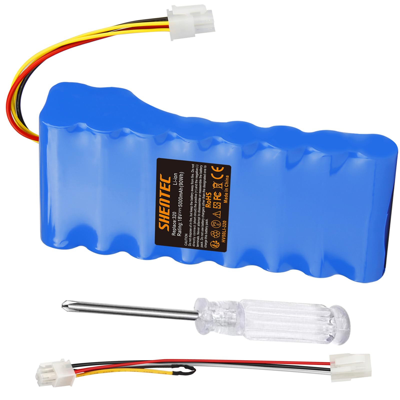Batterie li-ION 18V 5.0Ah pour Husqvarna Automower 320, 330X, 420, 430, 450, 450X, remplace 580 68 33-01, 580 68 33-02, 580 68 33-03, 588 14 64-01, 588 14 64-02, 5881464-02, 5881464-02