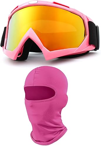 Gafas de motocicleta con máscara facial, resistentes al viento, gafas de esquí de carreras de motocross, gafas protectoras de seguridad con