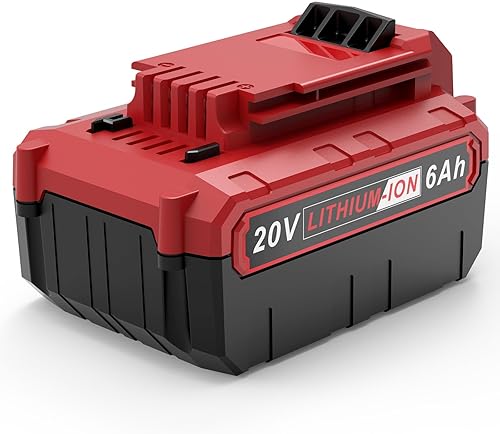 Fancy Buying 6.0Ah 20 voltios PCC685L batería de repuesto para cable de Porter PCC685L PCC680L PCC682L Batería de herramientas eléctricas