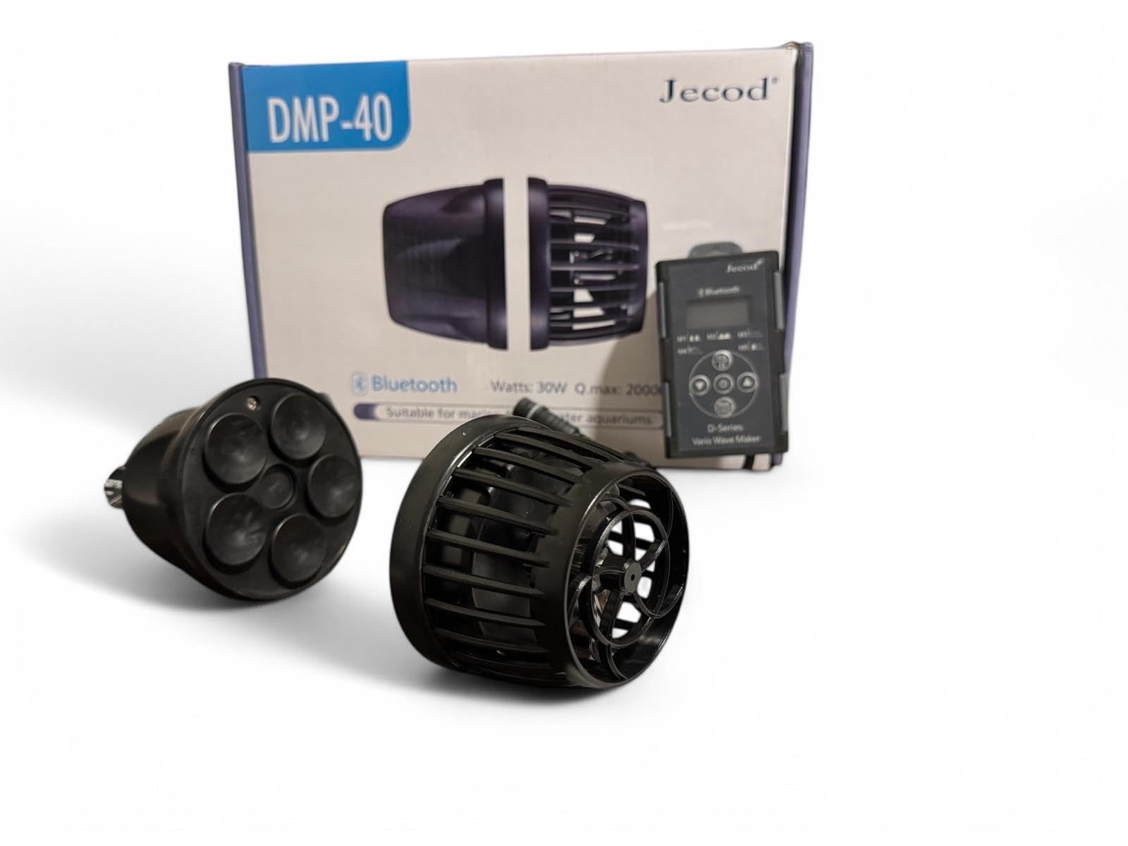 Bomba JEBAO de Circulación Acuario Bluetooth de agua sin cable con control de aplicación/manual DMP-40, 20 000 L/h