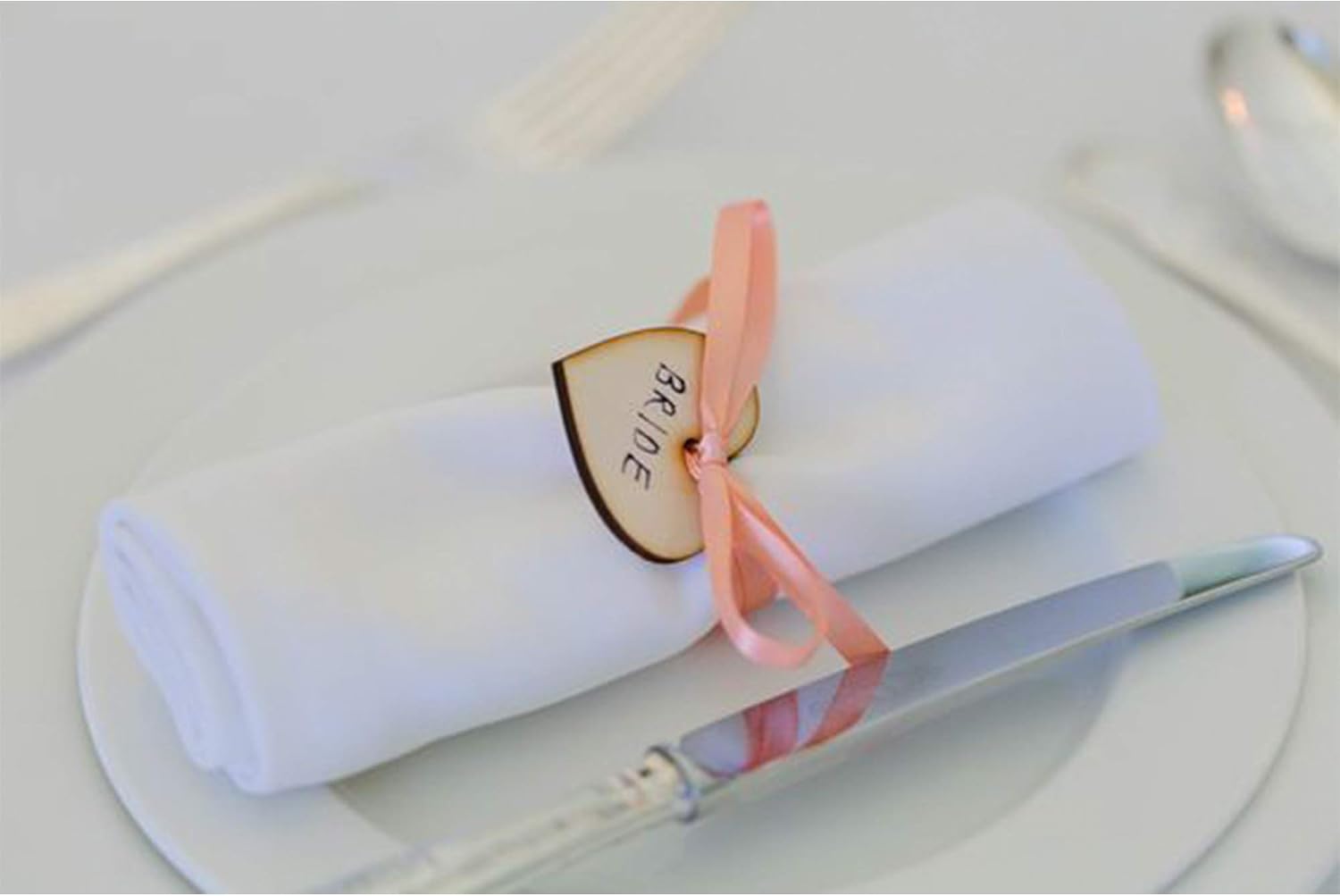 VATIN 6mm Double Faced Salmon Polyester Satin Ribbon - Image 5