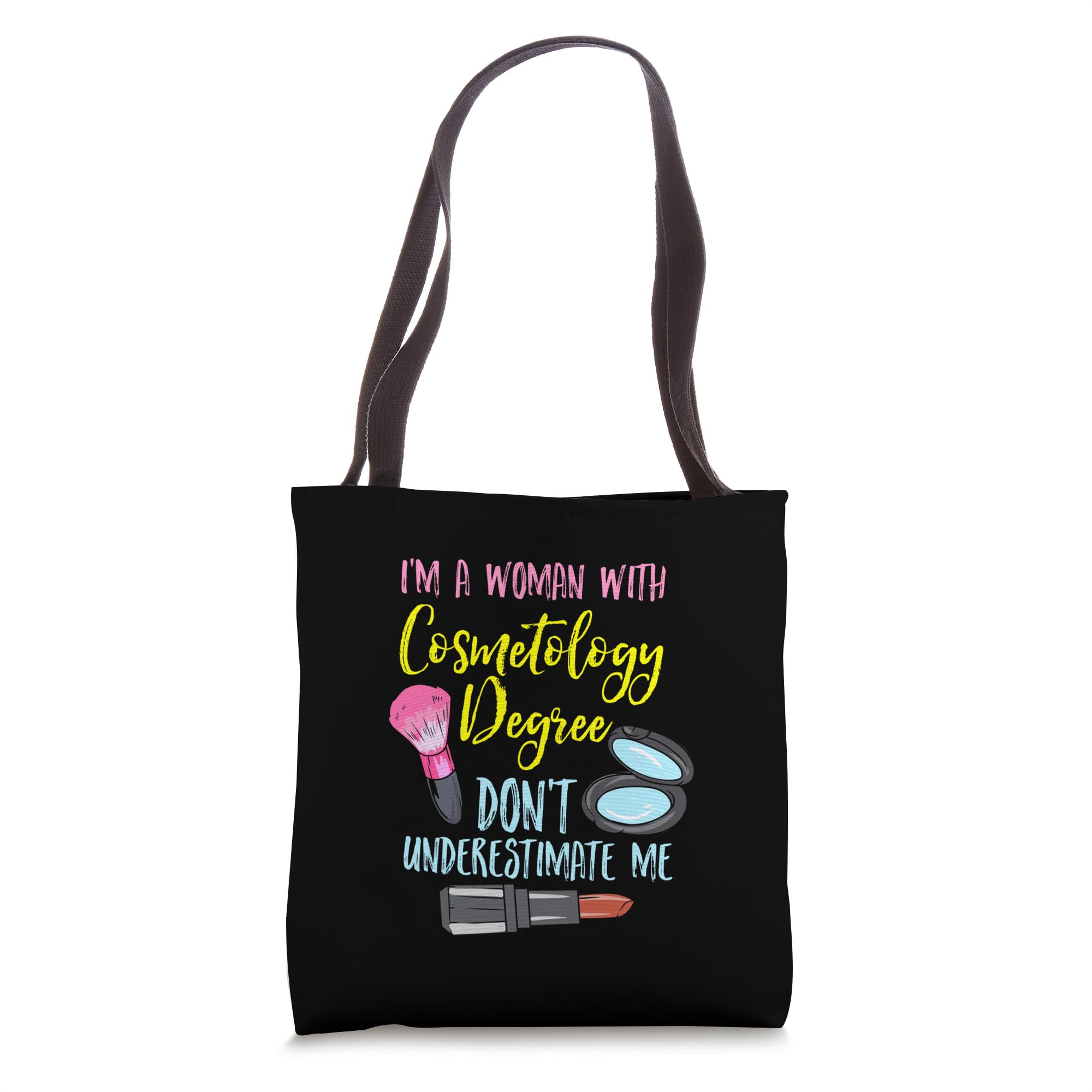 Esthetician Design For Makeup Artist - Cosmetology Degree Tote Bag 16 inches