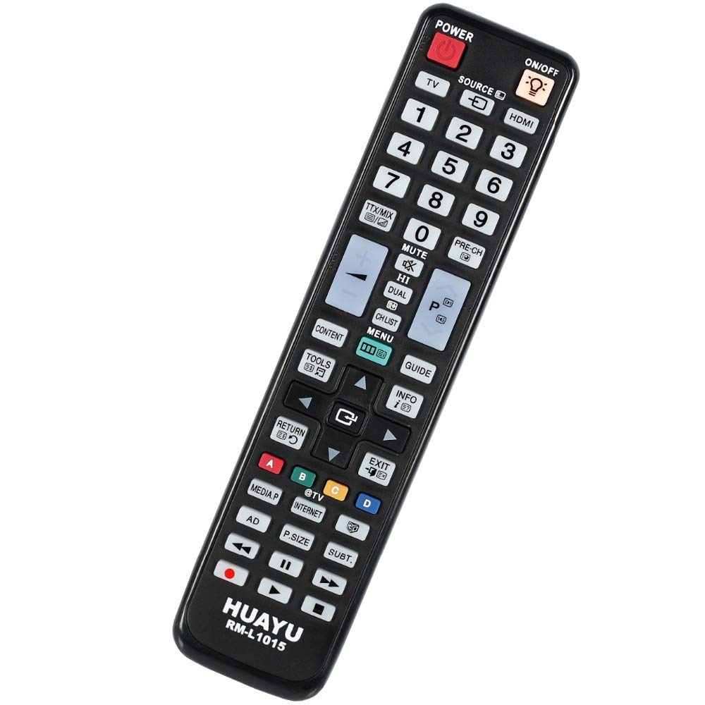 Calvas Telecomando adatto per Samsung BN59-01015A Blu-Ray LCD Smart TV Controller huayu PS40C530 PS50C550 TM1050 BN59-01019A