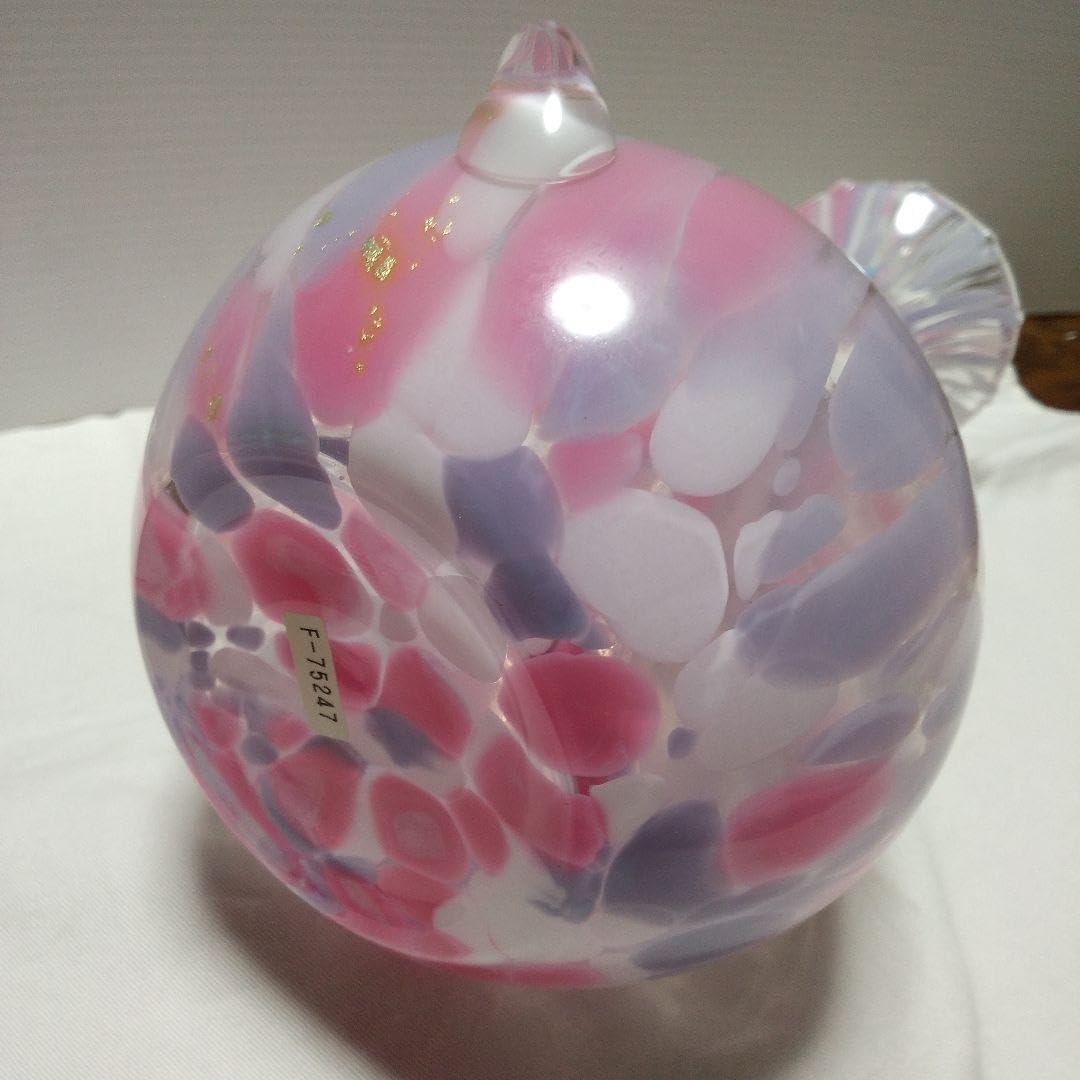 Amazon.co.jp: 津軽ビードロ ピンク 花瓶 : ホーム＆キッチン