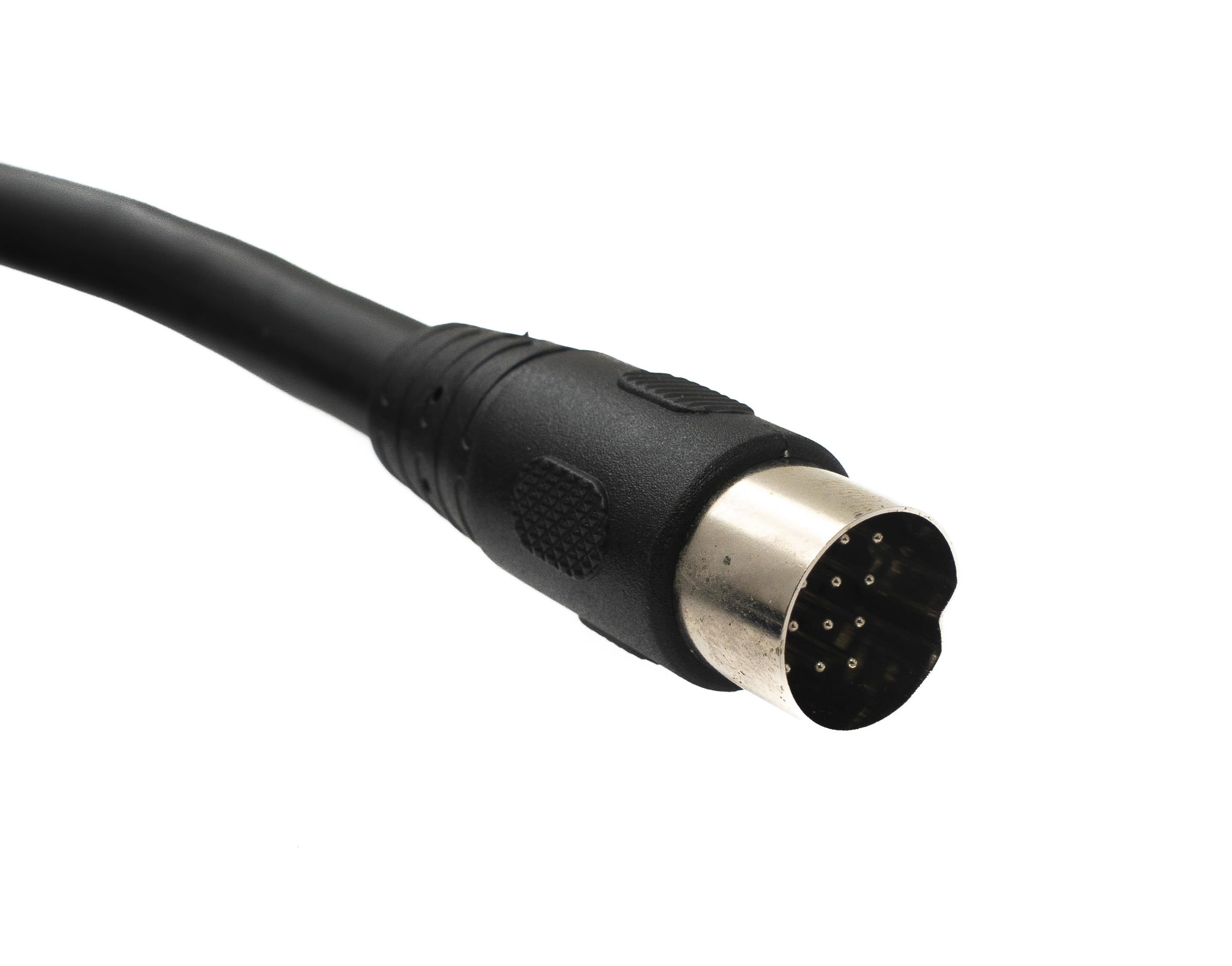 System-S S-Video Câble 150 cm DIN 13 broches mâle vers mâle Noir