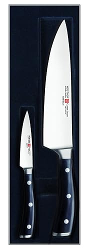 WĂśSTHOF Classic IKON - Juego de cuchillos de inicio de 2 piezas WĂśSTHOF Classic IKON - Juego de cuchillos de inicio de 2 piezas
