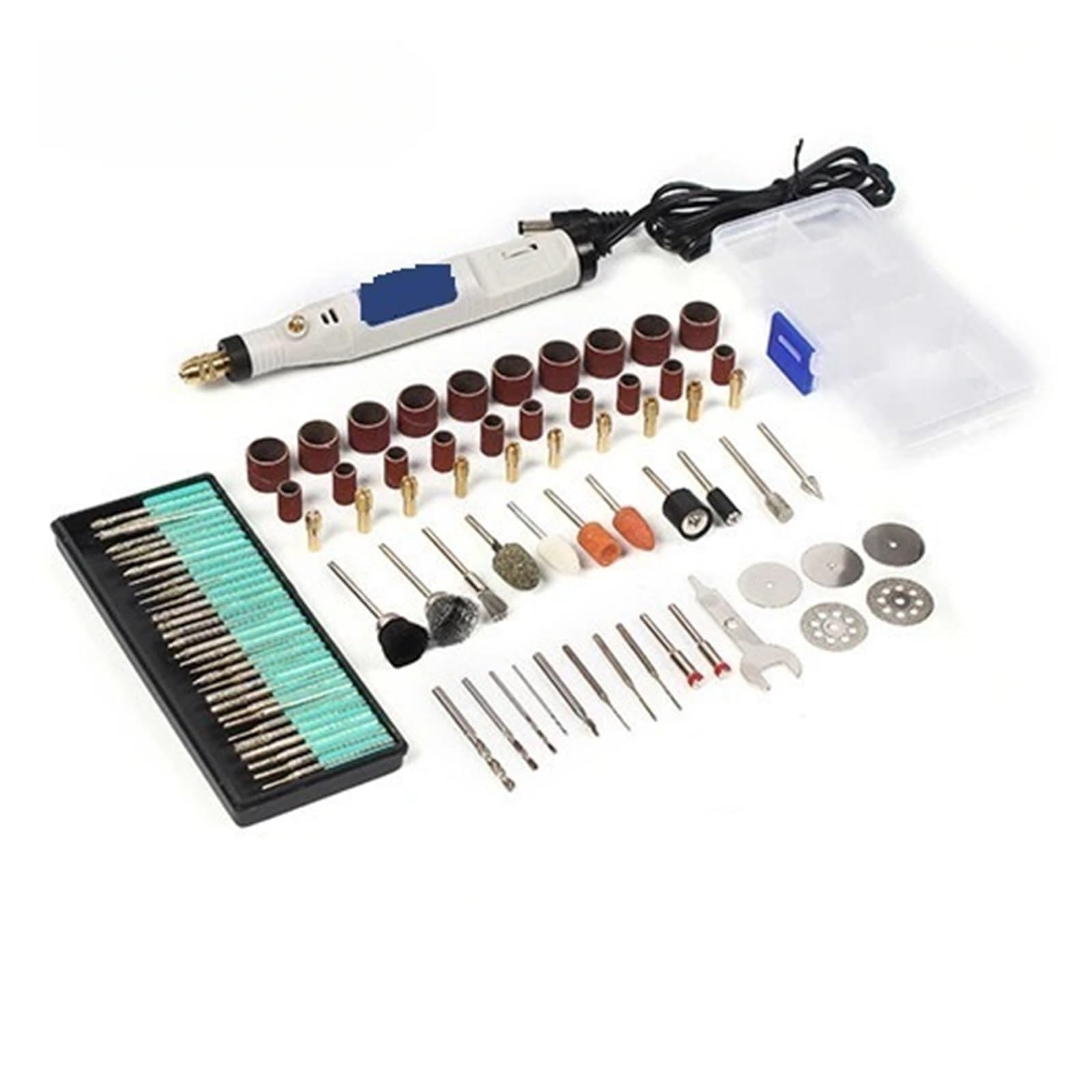 Elektryczna Mini Wiertarka Szlifierka Grawerująca Pen Elektryczne Narzędzie Obrotowe Akcesoria Do Szlifierek Szlifowanie Polerowanie Intuicyjne, Proste Sterowanie(76 Pc Set)