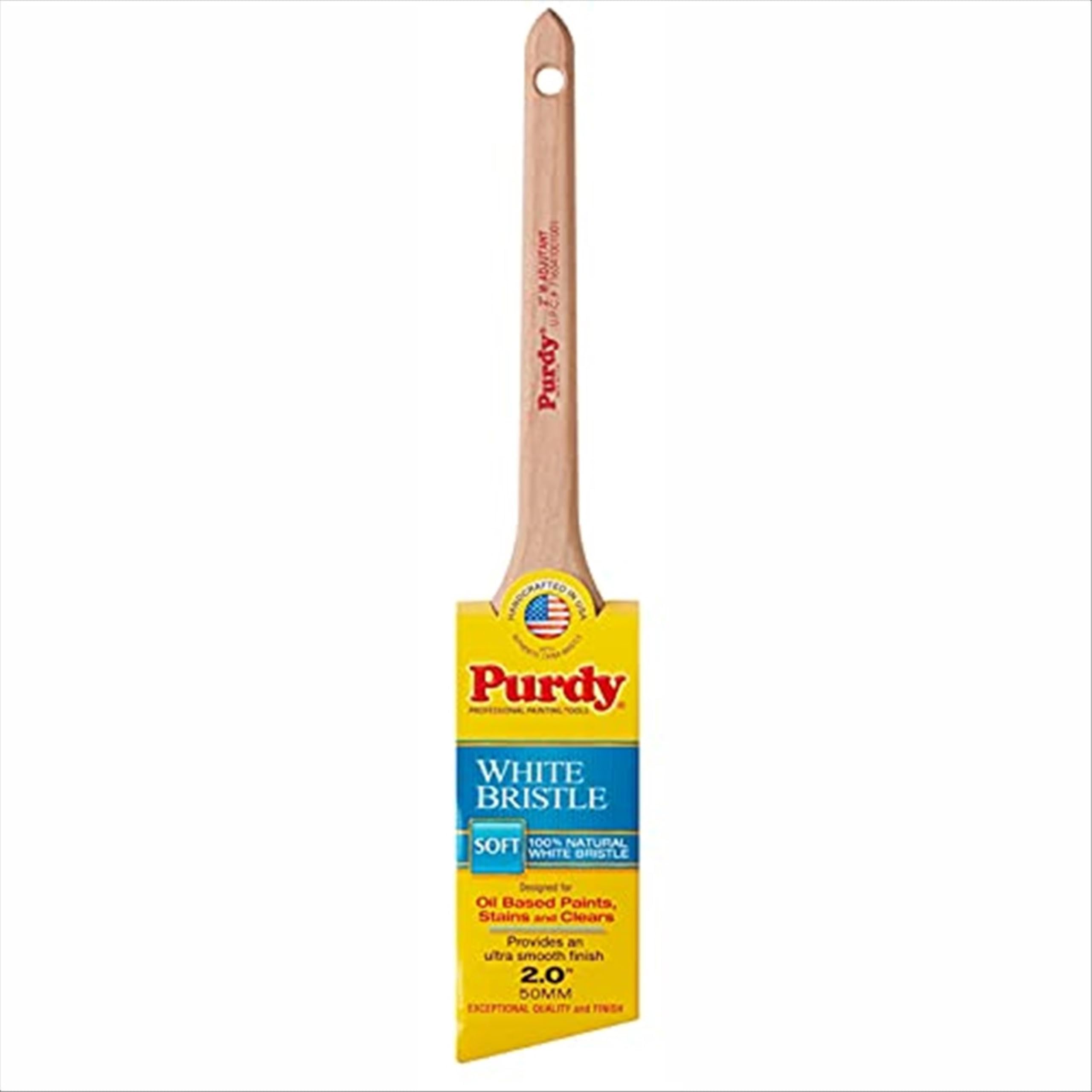 144024420 White Bristle Adjutant Paint Brush, 2 in.