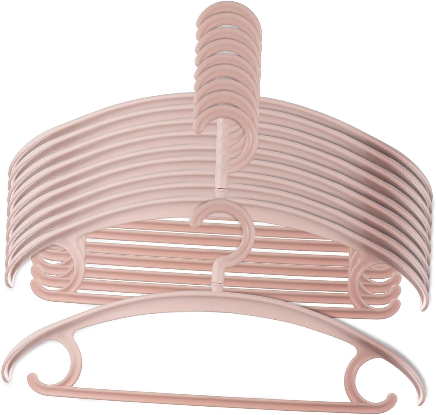 Cabilock 10pcs Non-Slip Rv Clothes Hangers Hanger for Pants Non Slip Coat Space Saving Laundry Heavy Duty Drying for Wet Clothes