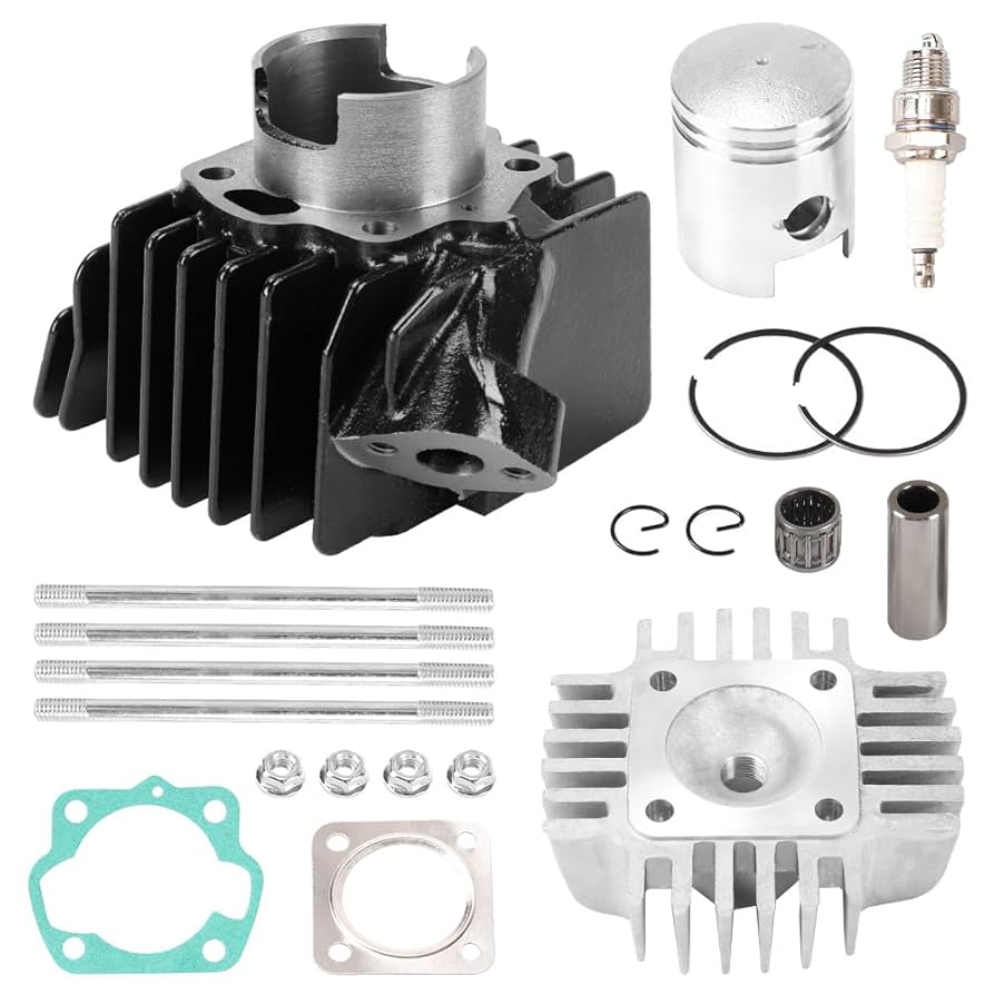 Amazon.com: LT50 49cc Cylinder Piston Ring Gasket Top End