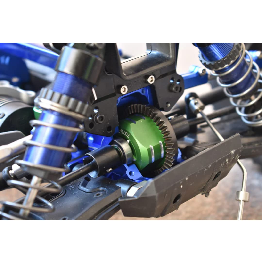 Amazon.com: GPM Aluminum 7075-T6 Front/Rear Gear Box for TRAXXAS 1