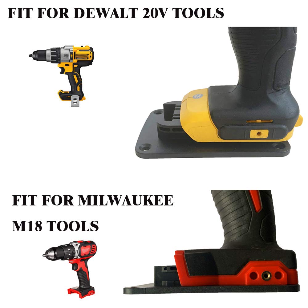10 sztuk uchwytów narzędziowych do wiertarki Dewalt 20 V pasuje do narzędzi Milwaukee M18