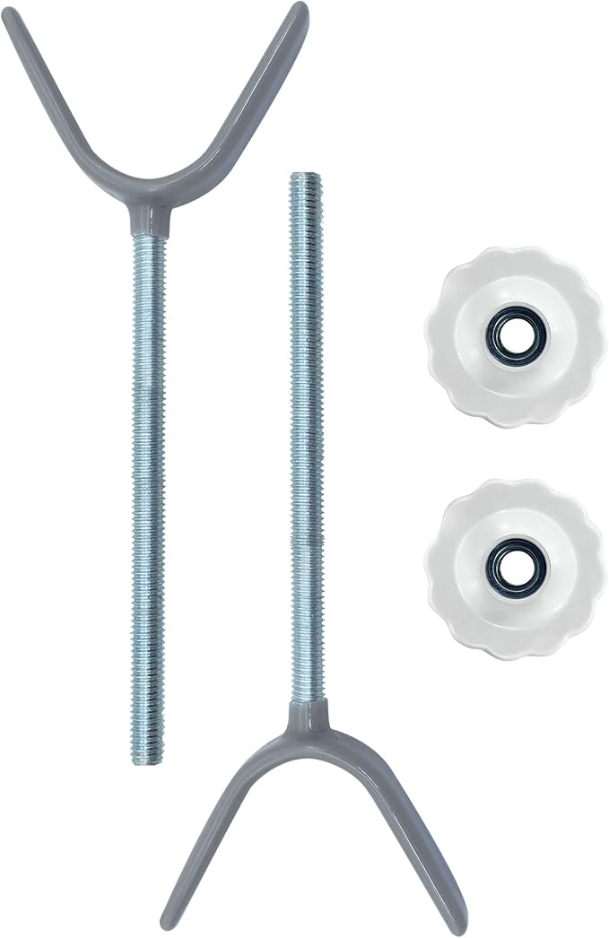 Baby Gate Banister Adapter YSpindle Rods for Pressure Mounted Baby and Pet Safety