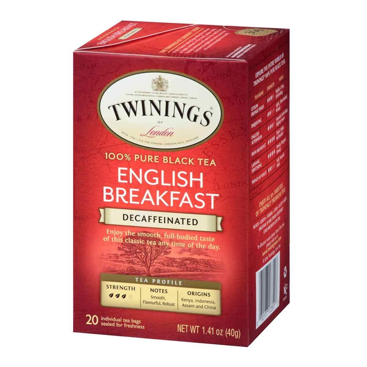 Twinings Decaf English Breakfast Tea ( 6x20 BAG)6
