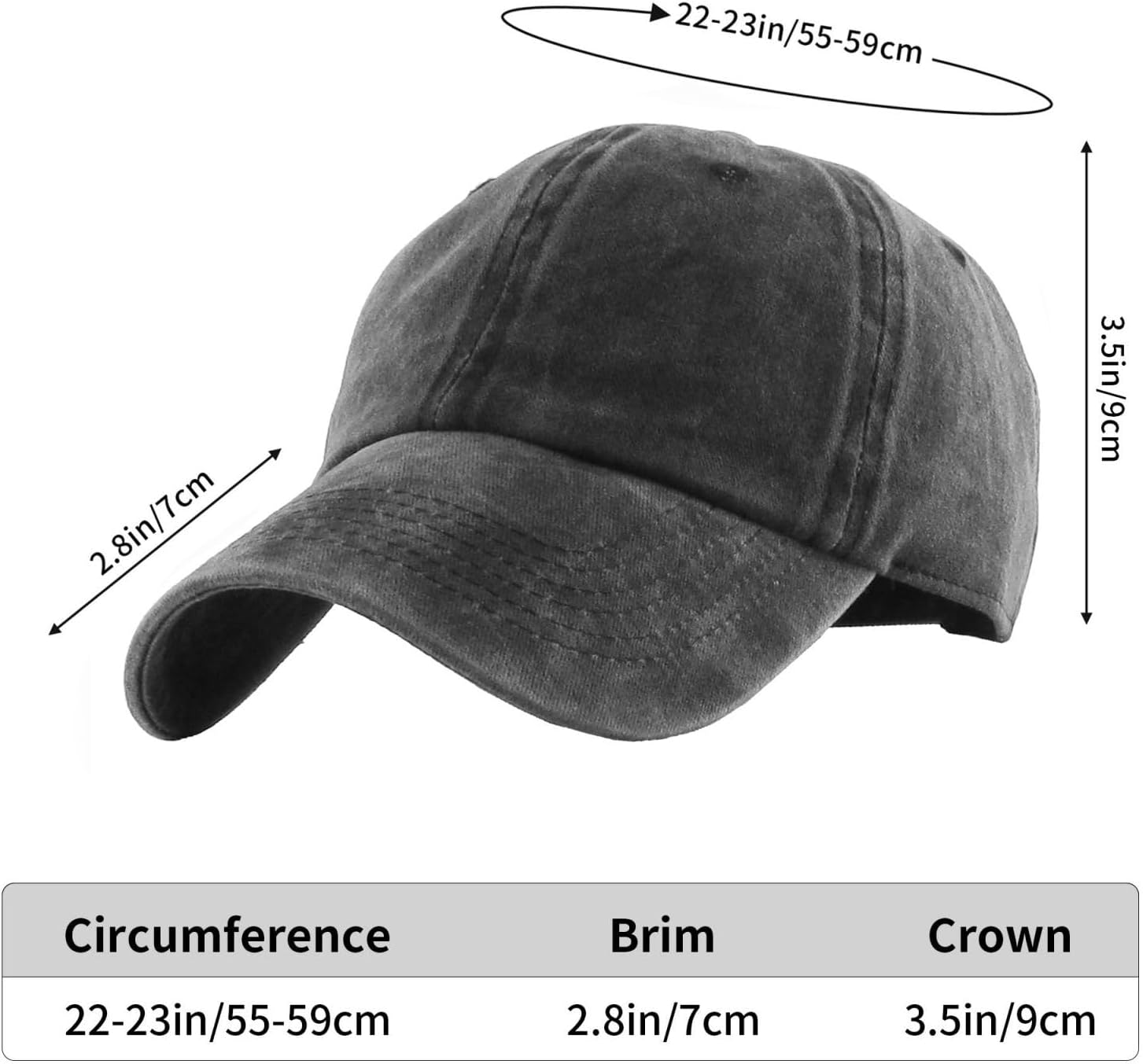 LGBT Pride Baseball Cap, Embroidered Rainbow Hat, Adjustable Vintage Dad Hat, Gift for Gay Men & Women - Image 3