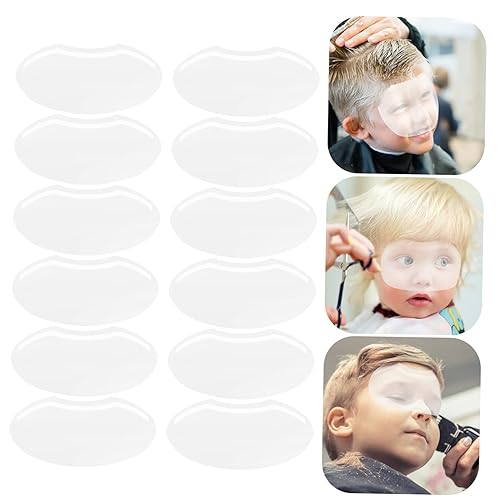 Miniatura 9 de VANZACK 100 viseras de ducha de microblading para adultos, protección para cortes de pelo, peluquería, cubierta de ojos, sin olor, fácil de usar