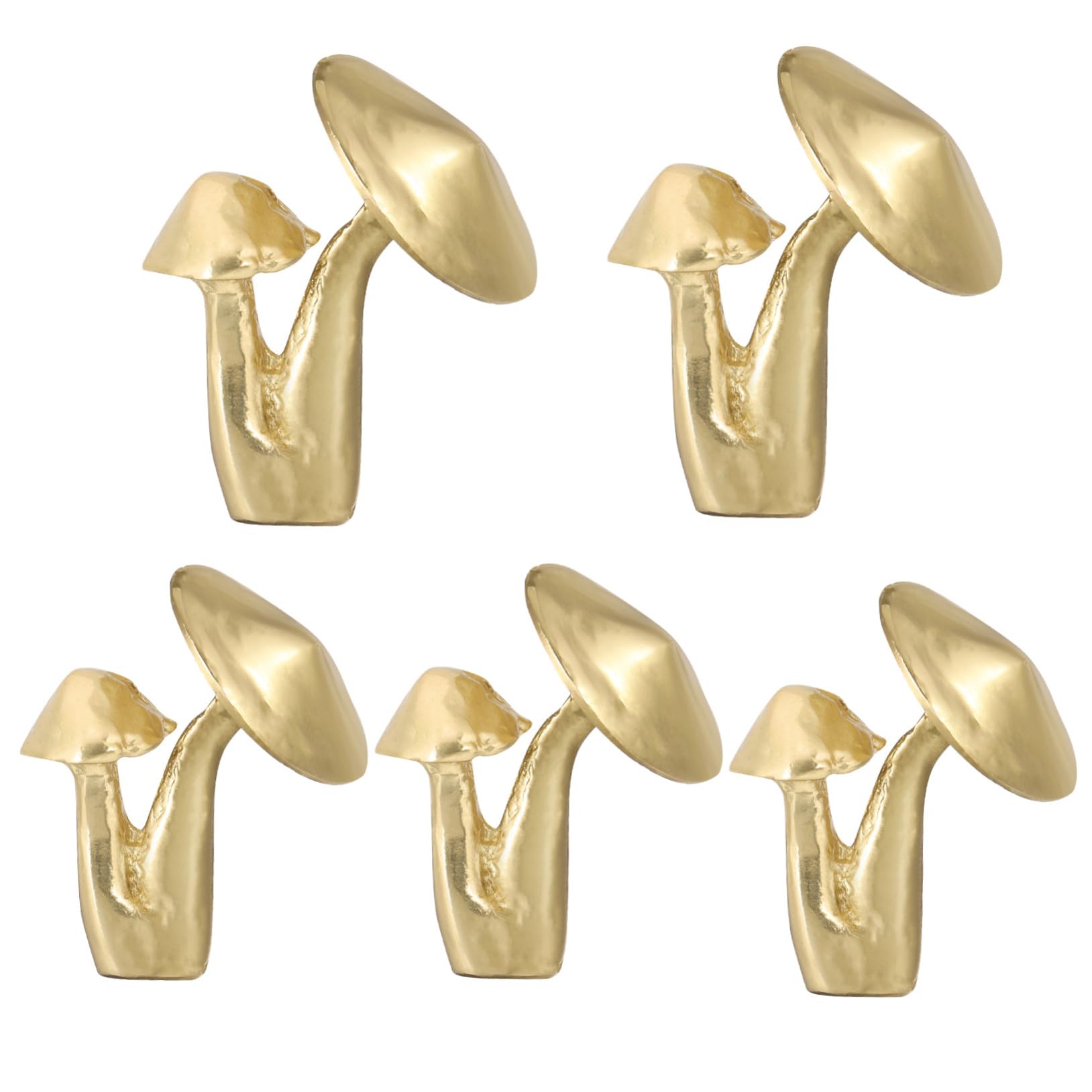 Uonlytech 5 Pezzi Pomelli per Mobili in da Manopole Rotonde per Armadietti Cucina Pomelli Decorativi Forma per Porte e Mobili Maniglie Resistenti e Facili da Installare